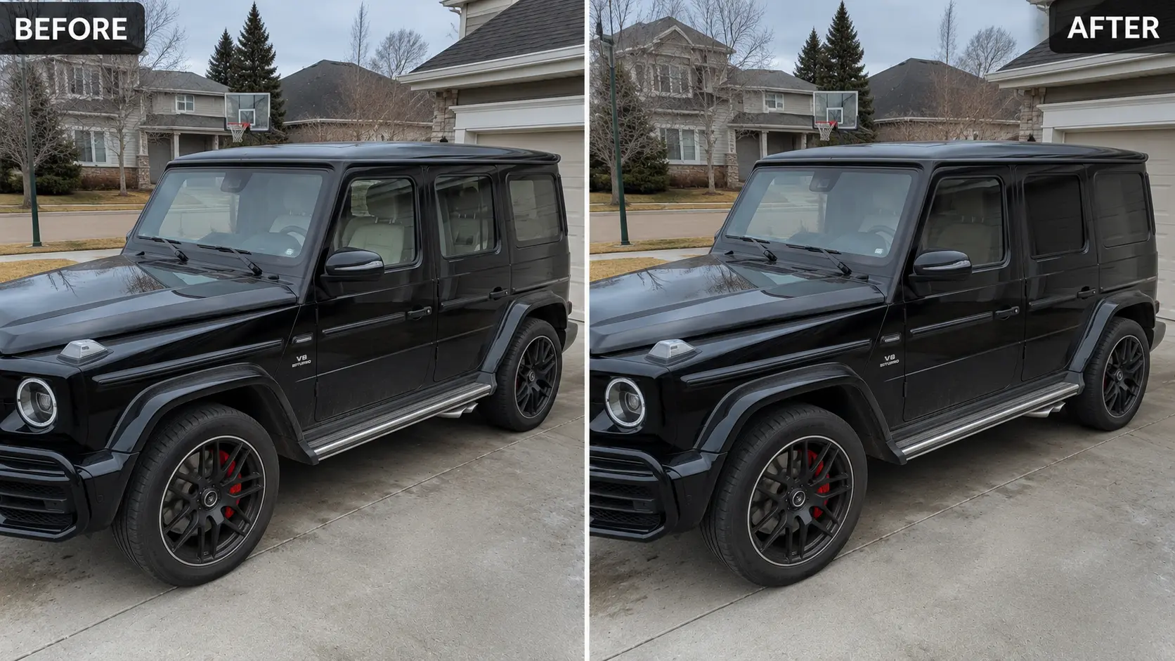 SUV Privacy Tint